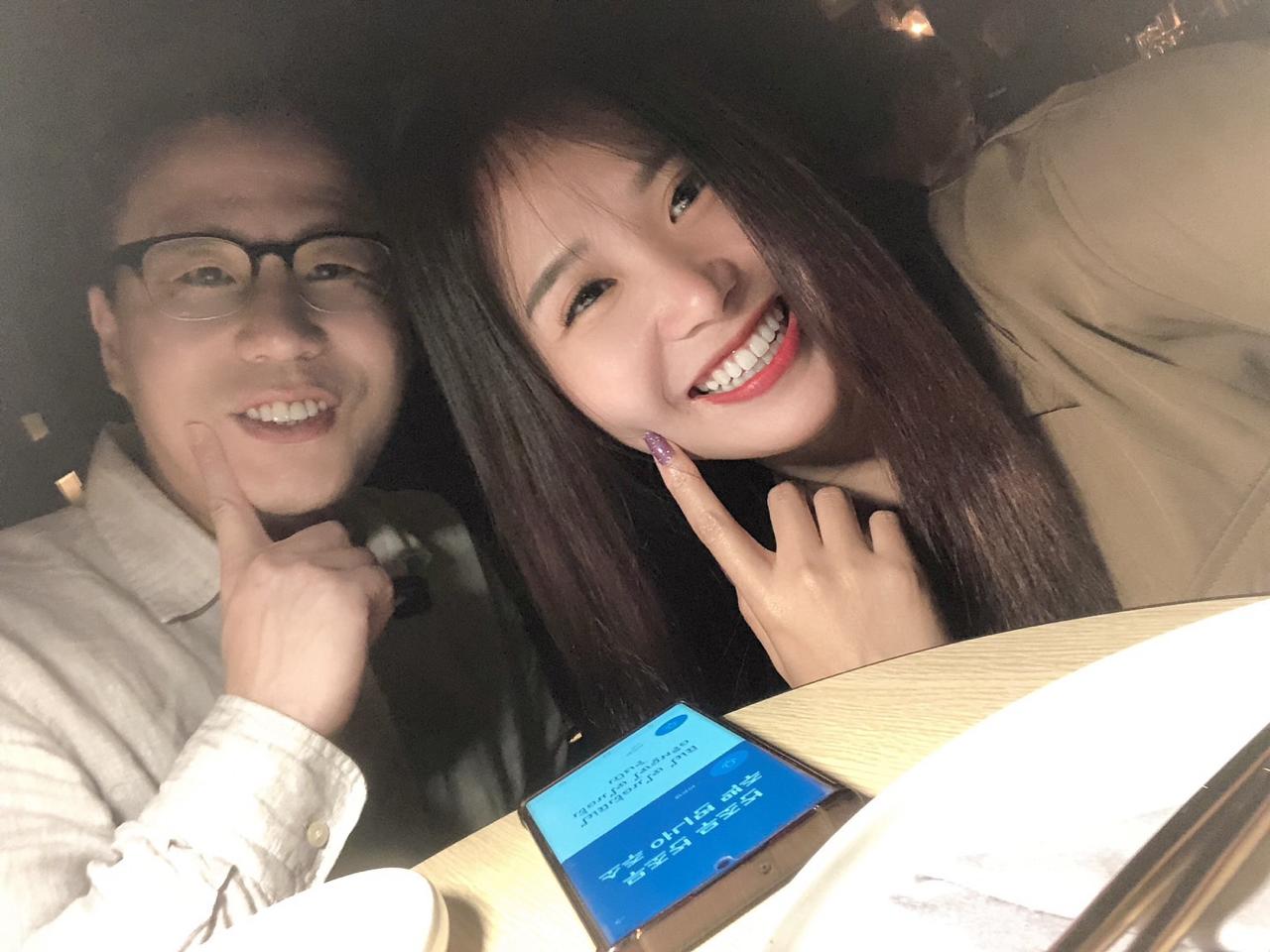 International matchmaking couple in Thailand